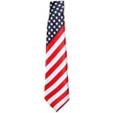 Americká kravata USA FLAG Amerika RUBBER