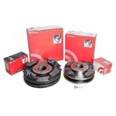 BREMBO DISKY+DLOŽKY PREDNÉ+ZADNÉ FORD FOCUS A MK1