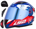 LS2 MOTO PRILBA FF353 RAPID STRATUS BLUE 2 GLASS M