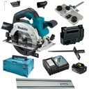 SET Makita DHS660ZJ + ADAPTÉR NA LIŠTU BATÉRIE 5 Ah NABÍJAČKA