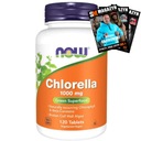 NOW FOODS CHLORELLA 1000mg 120 tabliet RIASY NA DETOX