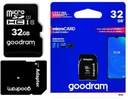 PAMÄŤOVÁ KARTA 32GB ORIGINÁL GOODRAM MICRO SD CL 10