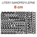 Samolepiace písmená 255 znakov - 8cm