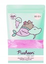 Pusheen Strawberry Vanilka šumivý prášok do kúpeľa