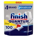 FINISH Quantum All in 1 Tablety do umývačky riadu Citrón 100 ks