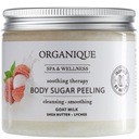 UKLIDŇUJÚCI TELOVÝ PEELING Z KOZIEHO MLIEKA CUKROVÝ 200 ml - ORGANIQUE