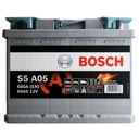 BOSCH START-STOP S5A05 12V 60Ah 680A AGM