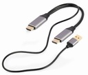 Adaptér HDMI na DP 4K M 60Hz Gembird napájaný cez USB-A