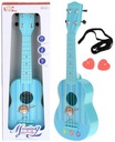 Ukulele gitara pre deti, strunové kocky