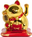 Solárna figúrka Maneki Neko Golden Lucky Cat