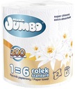 Kuchynská utierka JUMBO 300 listov 6 ks