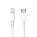 Apple originálny kábel pre iPhone USB-C - Lightning 2m biely