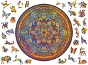 Prémiové 3D drevené puzzle pre dospelých Mandala Perfect Harmony UL