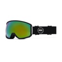 IMX PEAK BLACK MATT/BLACK SNOWBOARDOVÉ OKULIARE DVOJSKLÁ ZELENÉ IRRIDIUM