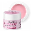 CLARESA Soft&Easy MILKY PINK gél na stavbu nechtov 12g