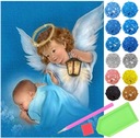 Diamantové vyšívanie ANGEL Diamond Painting SET 5D