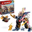 LEGO NINJAGO 71792 Mech Robot, ktorý sa premení na motorku