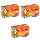 PLASMON Večera Kuracie a hovädzie mäso (2x80g)x3 bal