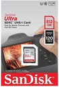 Pamäťová karta SD SanDisk Ultra SDXC 512 GB 120 MB/s