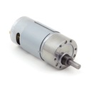 Jednosmerný 12V motor JGB37-550 s prevodom 506:1 28RPM