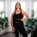 BLACK PLUS SIZE SCHUDNÚCI BRUCHOVÝ PÁS UNIVERZÁLNY NA CVIČENIE HMS