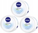 NIVEA SOFT hydratačný krém SET 3 X 375ml XXL