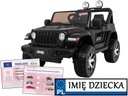 autíčko WRANGLER RUBICON autíčko pre deti so 4 motormi + DIAĽKOVÉ OVLÁDANIE