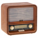 RETRO STEREO FM DREVENÉ KUCHYNSKÉ RÁDIO BLUETOOTH