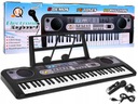 KLÁVESNICA Organ MIKROFÓN USB NAPÁJACÍ ZDROJ MQ-020UF