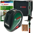 UNIVERSALLEVEL 3 BOSCH KRÍŽOVÝ LASER + PÓL