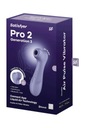 SATISFYER sací klitorálny masážny prístroj APP-Pro2 lila