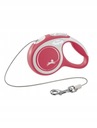 FLEXI Leash New Comfort S lano 5m 12kg Červené