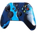 Púzdro SILIKÓNOVÝ OBAL pre XBOX SERIES S X Camo Blue podložka