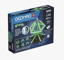 Geomag Glow Recyklované magnetické bloky 42 ks