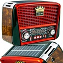 Prenosné solárne RÁDIO RETRO BATÉRIA USB 5S