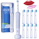 Biela súprava elektrickej zubnej kefky Oral-B Vitality 100