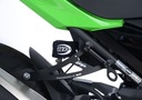 DRŽAŤ VÝFUKU R&G KAWASAKI NINJA 400 18- ČIERNA