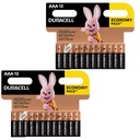 Duracell AAA LR3 alkalické batérie x 24 ks