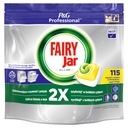 FAIRY PROFESSIONAL Kapsule do umývačky riadu 115 Citrón