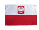 Znak poľskej vlajky Bandera LEN 150x90 Poľsko Odolné pre stožiar PREMIUM