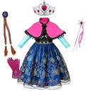 OUTFIT ANNA FROZEN ŠATY 92/98