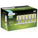 6x LED KAPSULOVÁ Žiarovka MINI G4 4W = 30W 6500K STUDENÁ FARBA 12V LUMILED