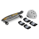 387482 DEXTER SKATEBOARD GREY + PRILBA A OCHRANA