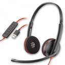 Slúchadlá Plantronics Blackwire C3220 s mikrofónom na prácu doma