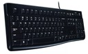 LOGITECH K120 USB KÁBLOVÁ KLÁVESNICA, ČIERNA