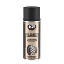 K2 COLOR FLEX RUBBER SPRAY MATTE BLACK 400 ML TEKUT.