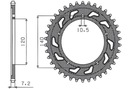 SUNSTAR zadné ozubené koleso 4398 47 SUZUKI DL650 V-STORM