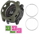 2 X Glass 9H+ puzdro pre Garmin Fenix ​​​​7X / 7X Solar