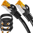 3x RJ45 SFTP CAT6a INTERNETOVÝ KÁBEL 1,5M