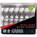 Korda Kamakura Wide Gape Hooks veľkosť 4 Barbed 10 ks.